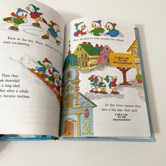 Vintage 1978 Walt Disney Presents Donald Duck Mountain Climber Book - Picture 15 of 16